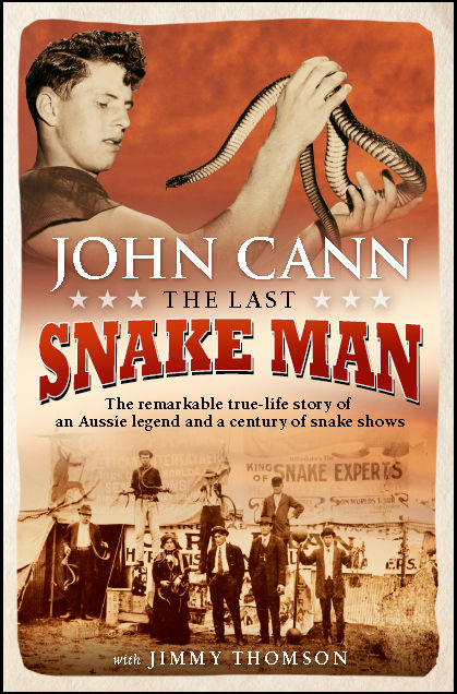 John Cann snake man cover